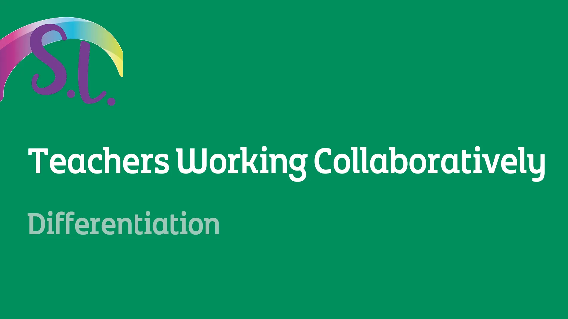 Teachers Working Collaboratively